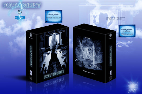 POLTERGEIST - CMA#34 - BOX SET (Steelbook 4K UHD + Blu Ray) [300]