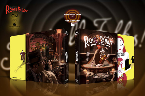 Who Framed Roger Rabbit? - CMA#28 - Full Slip - 4K Ultra HD + Blu-Ray Disc - SteelBook