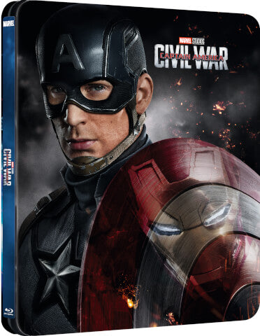 Captain America 3: Civil War 3D - Steelbook Edition