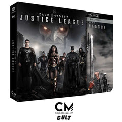 Justice League Zack Snyder's cut - CMA#25 - Lenticular Full Slip [4K + BR]